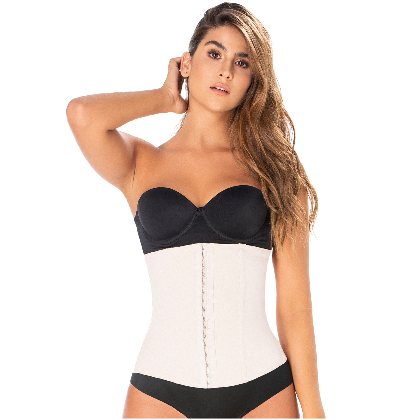 Latex Girdle with Cotton Lining  Waist Trainer with Hypoallergenic Latex