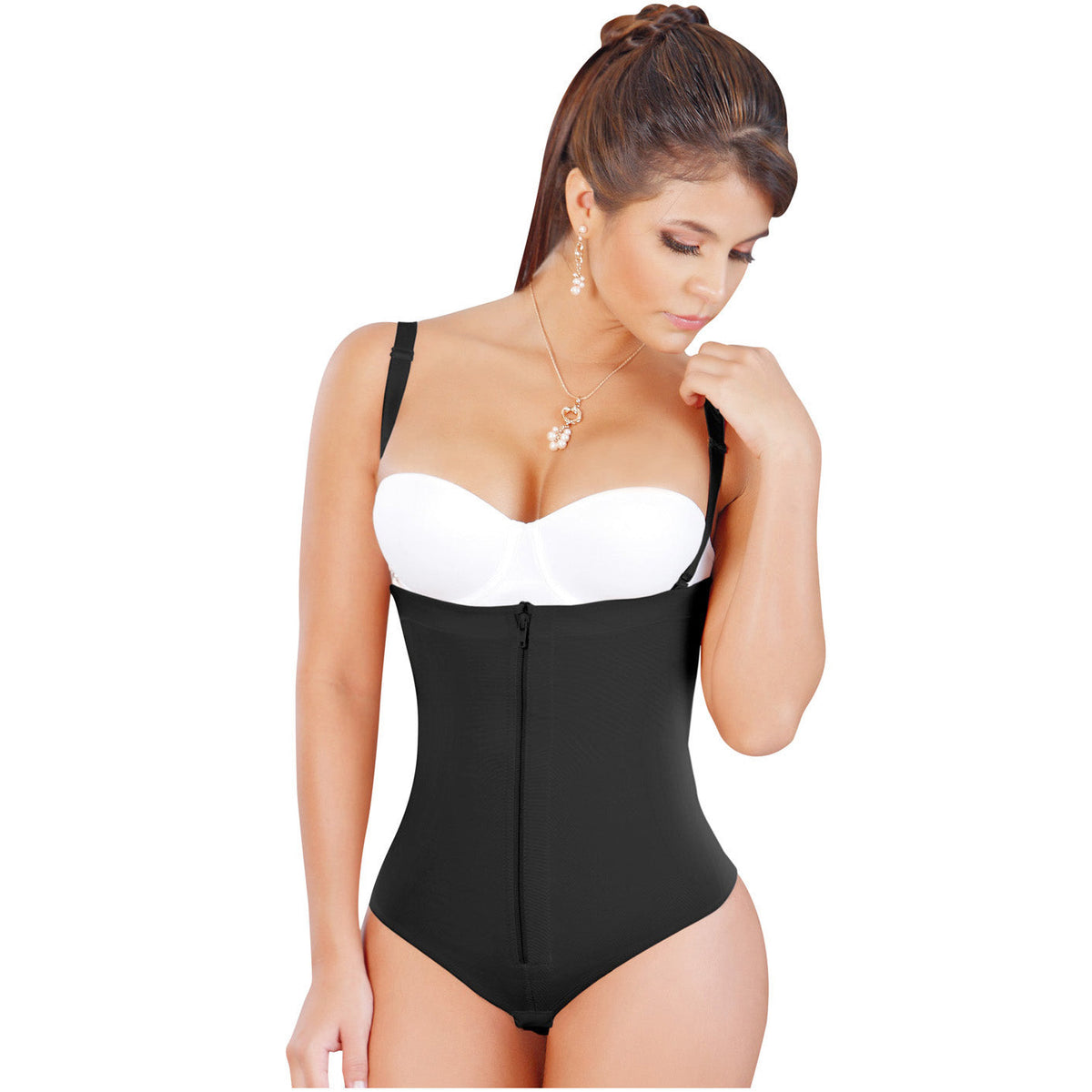 Strapless Shaping Bodysuit Tummy Control Slimming Thong Body