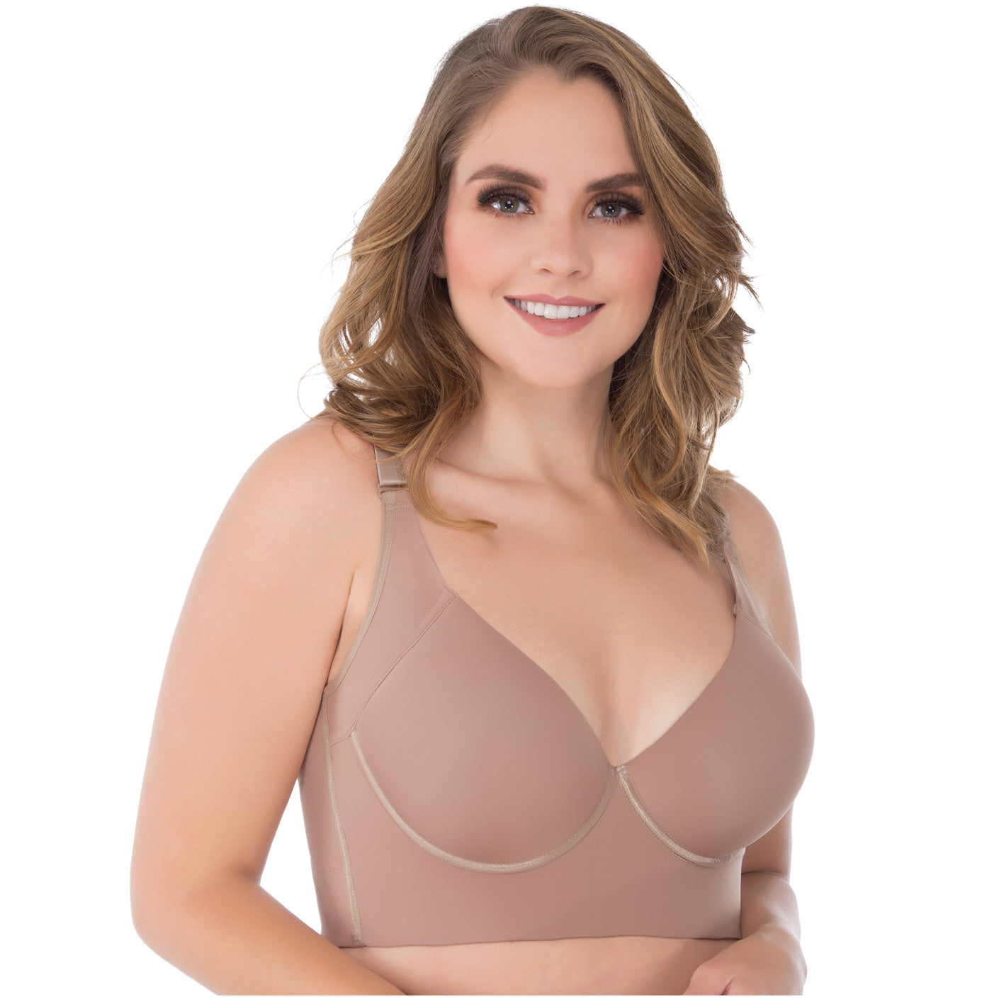 Extra Firm High Compression Full Cup Push Up Bra UpLady 8532 – Melao  Boutique